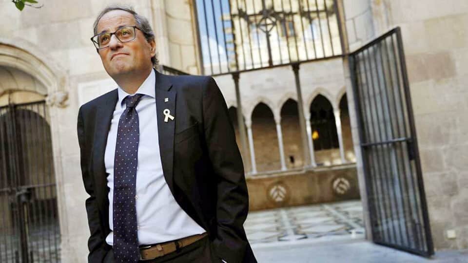 Quim Torra, presidente de la Generalitat.