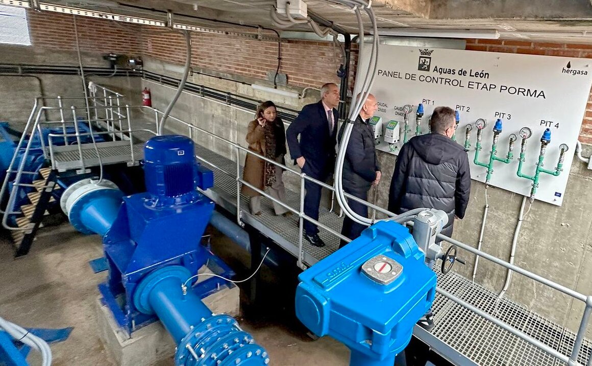 Estación de Tratamiento de Agua Potable (Etap) del Porma que gestiona Aguas de León (2)