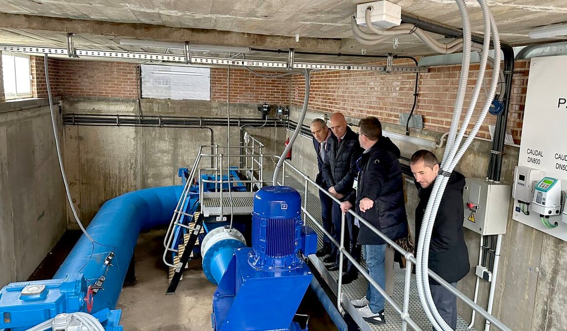 Estación de Tratamiento de Agua Potable (Etap) del Porma que gestiona Aguas de León.