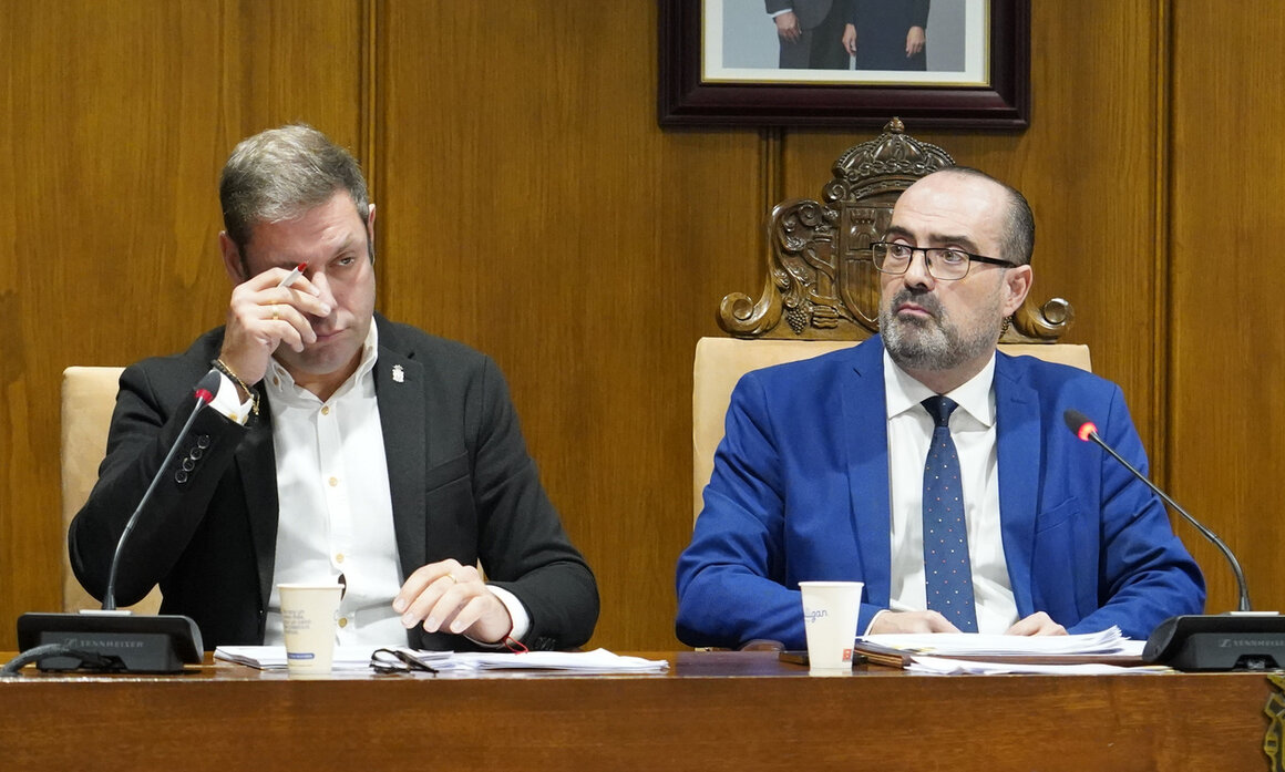 Pleno ordinario en el Ayuntamiento de Ponferrada