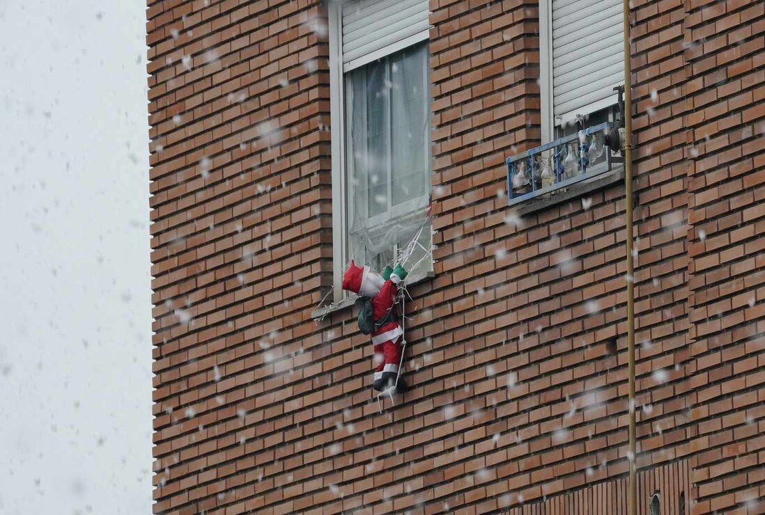 Nieve en Ponferrada