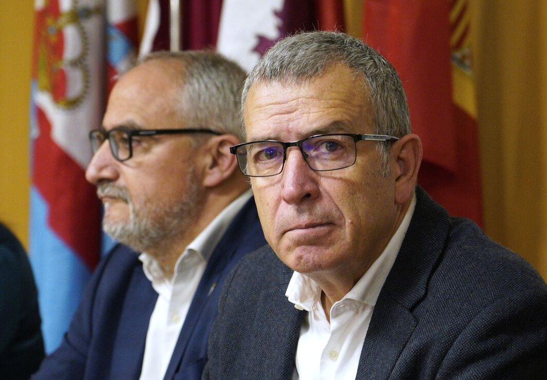 El secretario general de Reto Demográfico, Francisco Boya, acude a las Jornadas Bierzo 2030 Cubillos del Sil (León), organizadas por el Consejo Comarcal del Bierzo