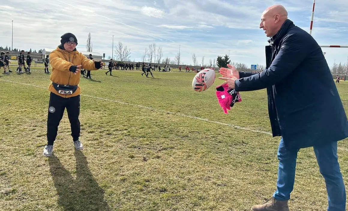 El Área Deportiva de Puente Castro acoge la concentración de Escuelas M14 de Rugby de Castilla y León.