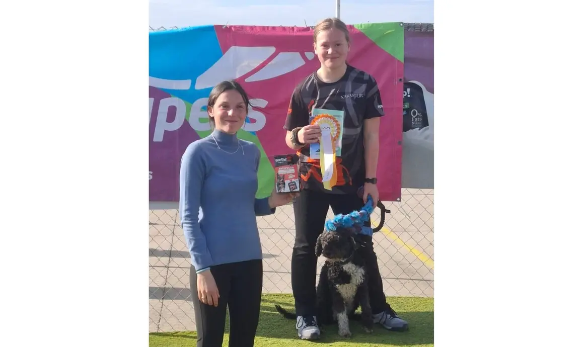 Andrea Antón, del Leonidogs Agility Club, primera española clasificada para el mundial WAO.