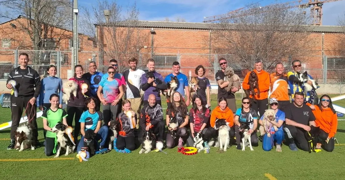 Andrea Antón, del Leonidogs Agility Club, primera española clasificada para el mundial WAO.