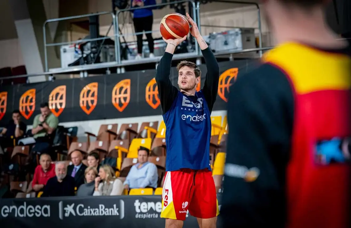 La selección española de Baloncesto, este viernes en León, 12 años después de su última visita.