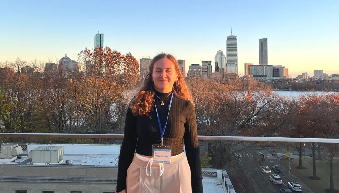 Ana Pascual estudiante becada en el Instituto Tecnológico de Massachusetts (MIT).