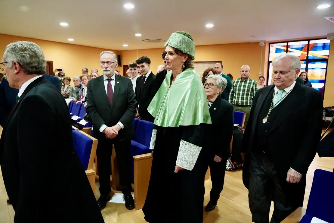 Toma de posesión de Lorena de la Fuente Ruiz como integrante de la Academia de Ciencias Veterinarias de Castilla y León (5)