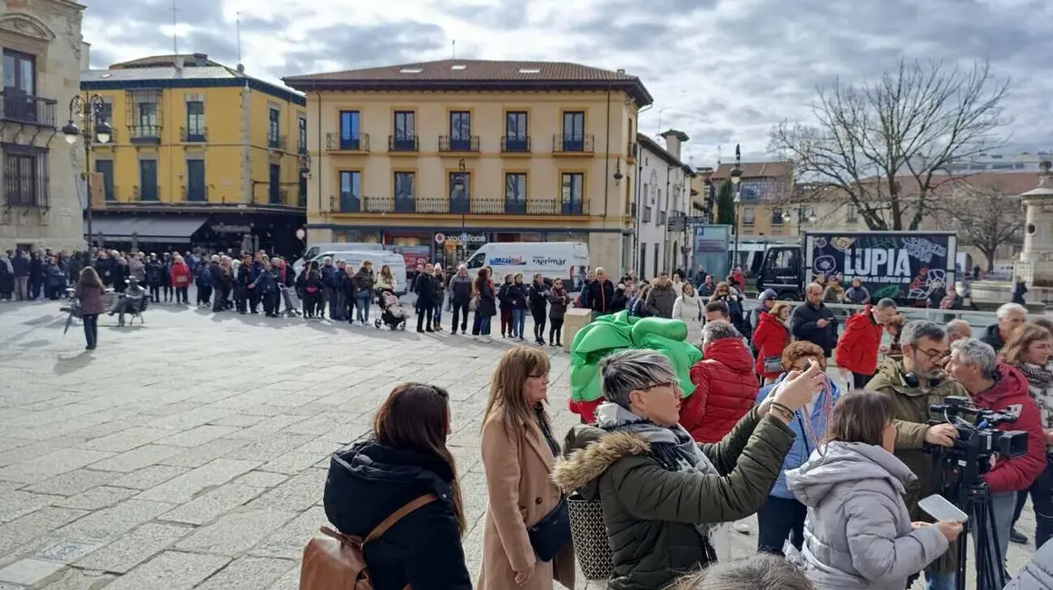 Reparto de fresas en León 20