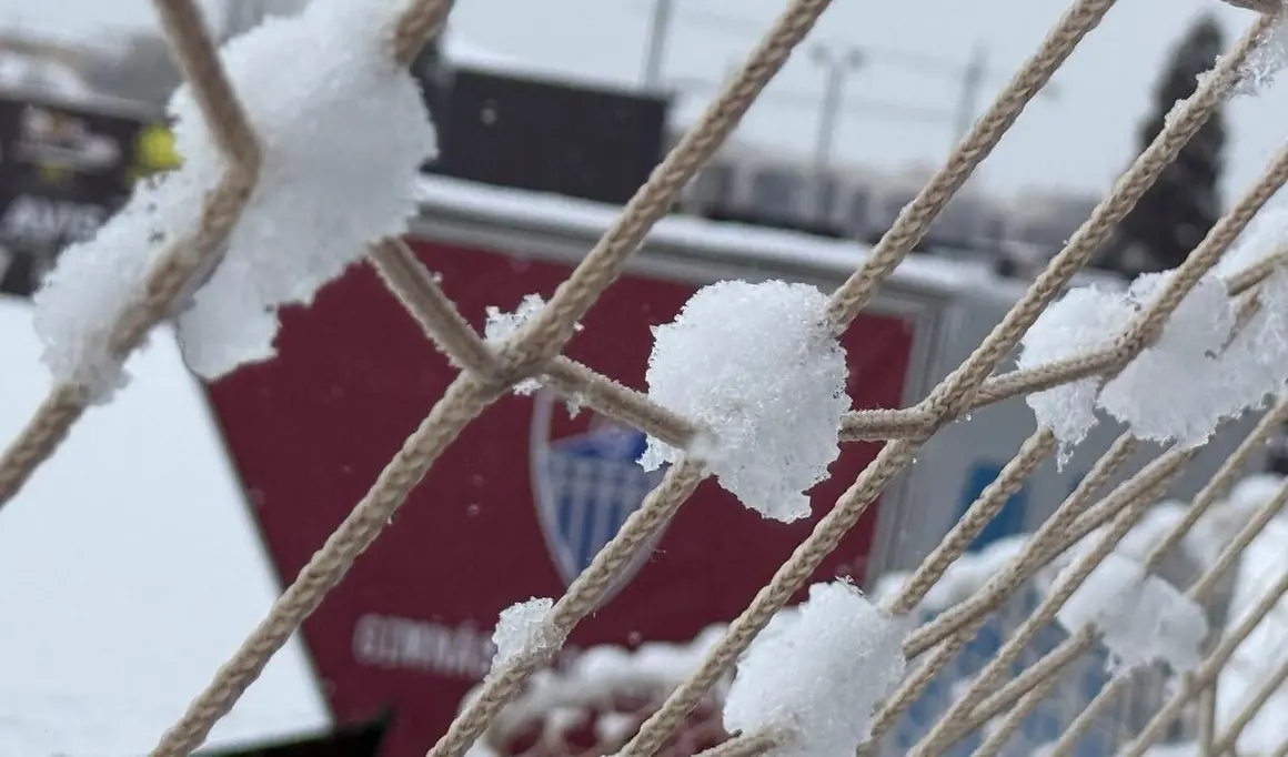 Situación actual del estadio municipal de La Albuera en Segovia. Foto: Cultural y Deportiva Leonesa.