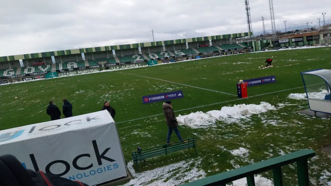 El partido entre la Gimnástica Segoviana y la Cultural y Deportiva Leonesa finalmente se juega. Foto: Gimnástica Segoviana.