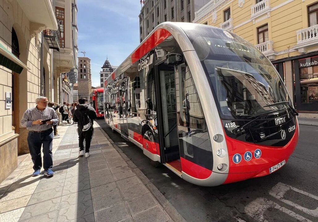 El transporte urbano en León capital cuenta con servicios mínimos en esta jornada de huelga.