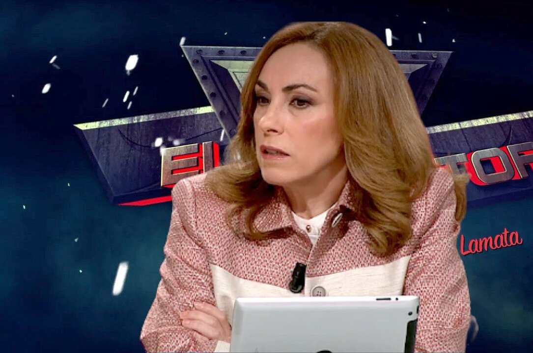 Angelica Rubio, durante una de sus habituales colaboraciones como comentarista.