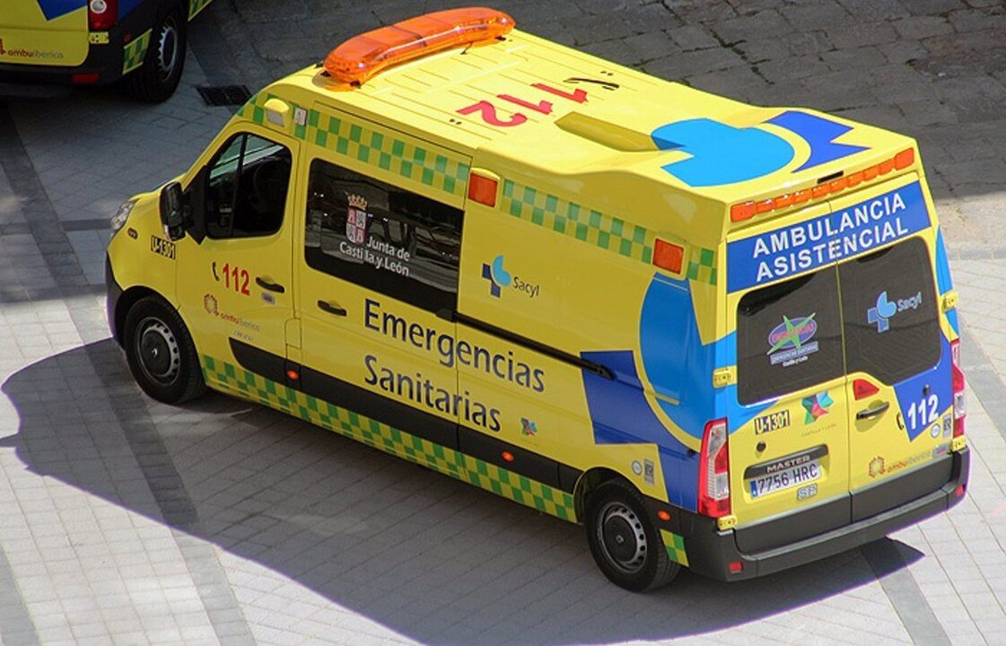 Ambulancia de Emergencias Sacyl.