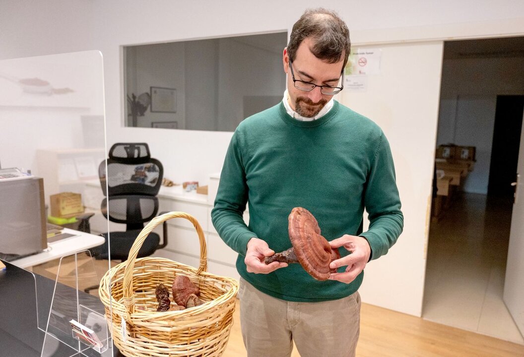 El ingeniero forestal Raúl Fraile, doctor en investigación de Ciencias de la Salud, pone en práctica los remedios naturales para reducir dolores reumatoides.