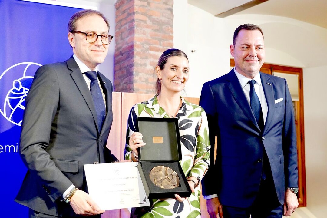 Gala de entrega del I Premio Presea a la inclusión financiera, otorgado por la Asociación Española de Montes de Piedad a la Fundación Secretariado Gitano. Foto: Campillo