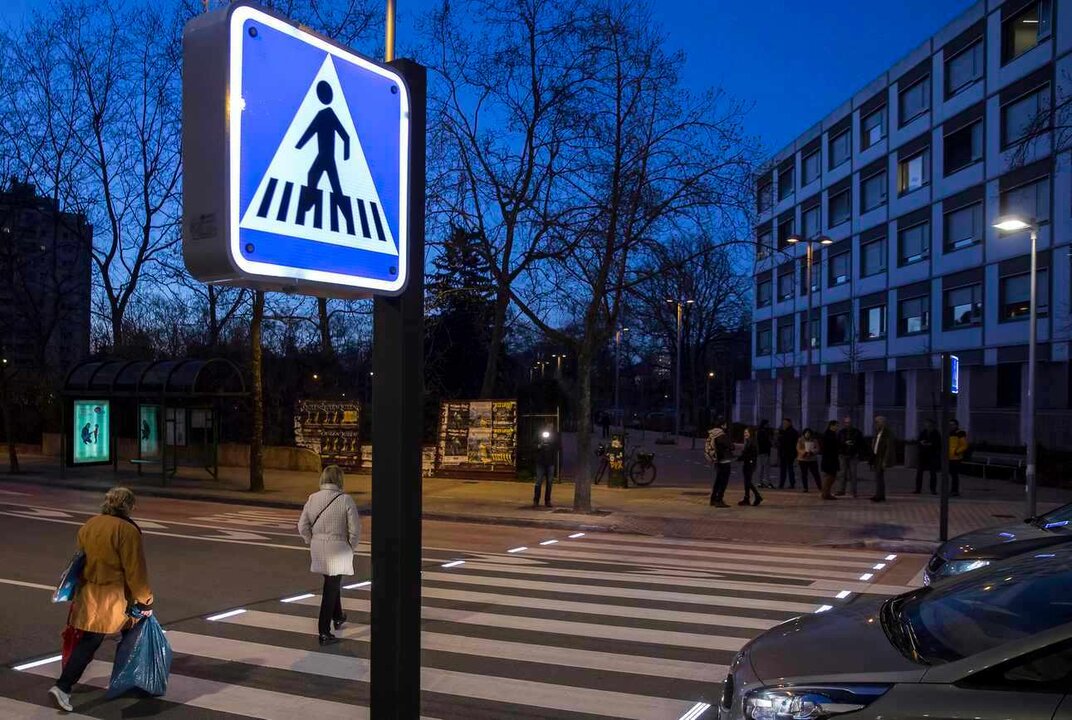 Los pasos de peatones de la ciudad serán renovados en su iluminación.