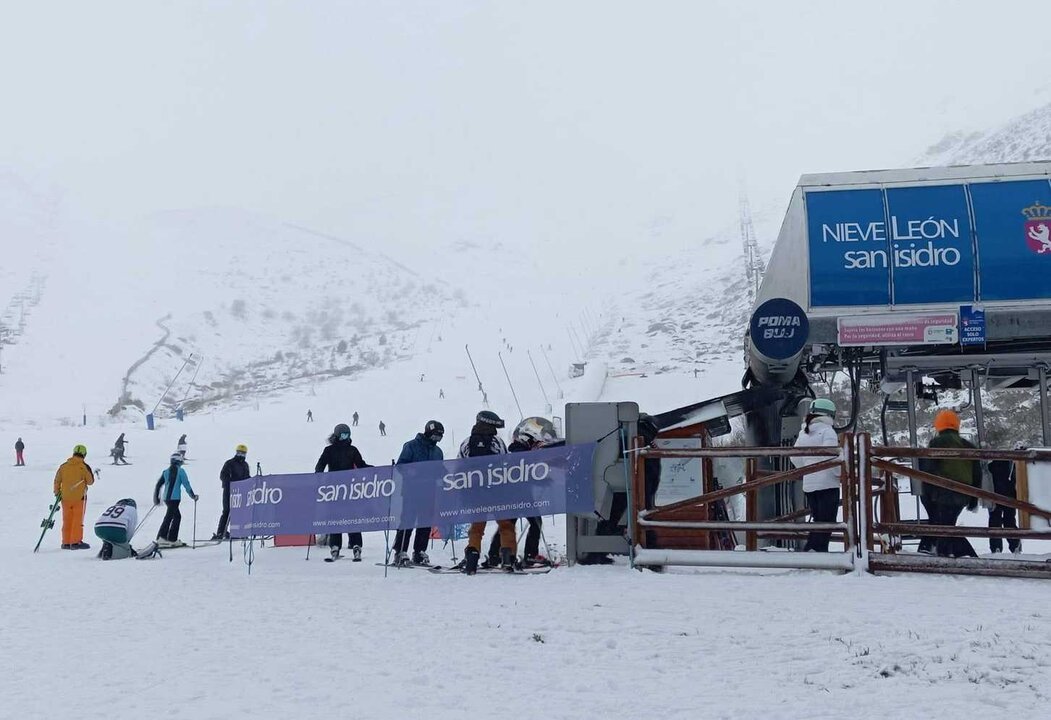 Imagen de la estación invernal de San Isidro.