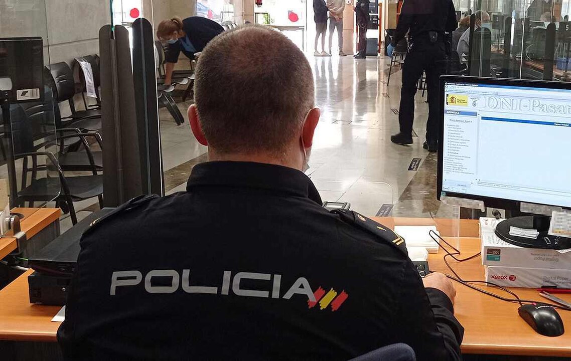 Imagen de una oficina de renovación del dni de la Policía Nacional.