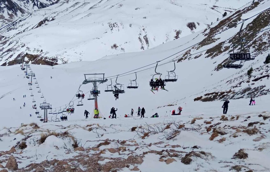 Imagen de la zona en la que ha tenido lugar el accidente.