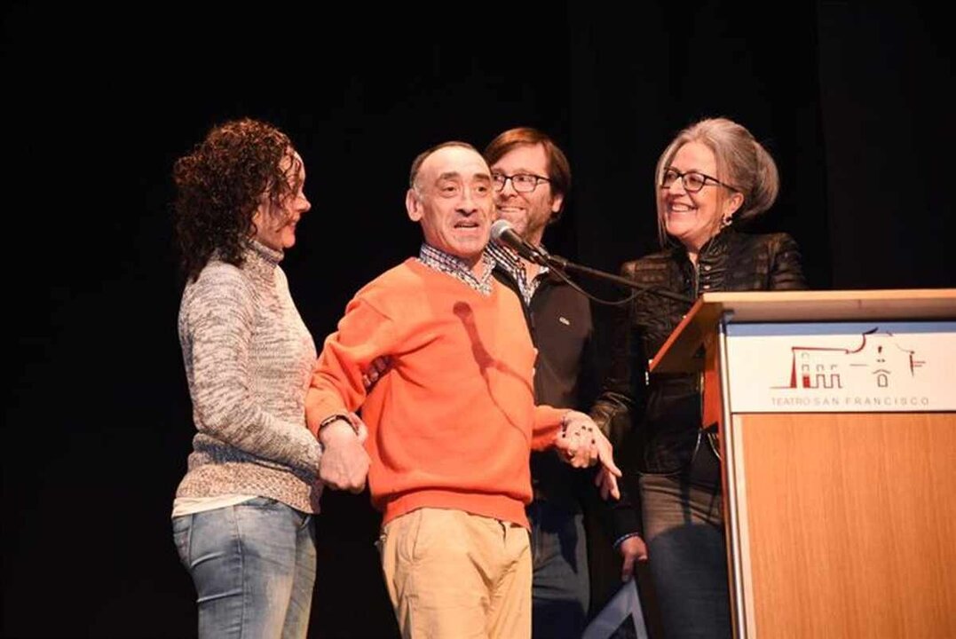 Juan Carlos Tato, durante la presentación de su novela.