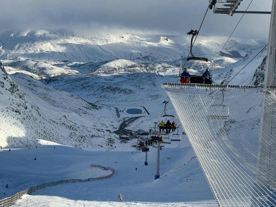 Imagen de la estación invernal de San Isidro.