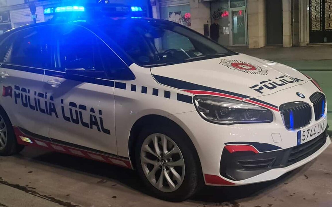 Imagen de una patrulla de la Policía Local de León.