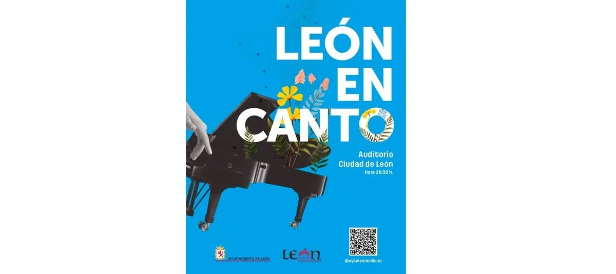 Cartel 'León en Canto'.