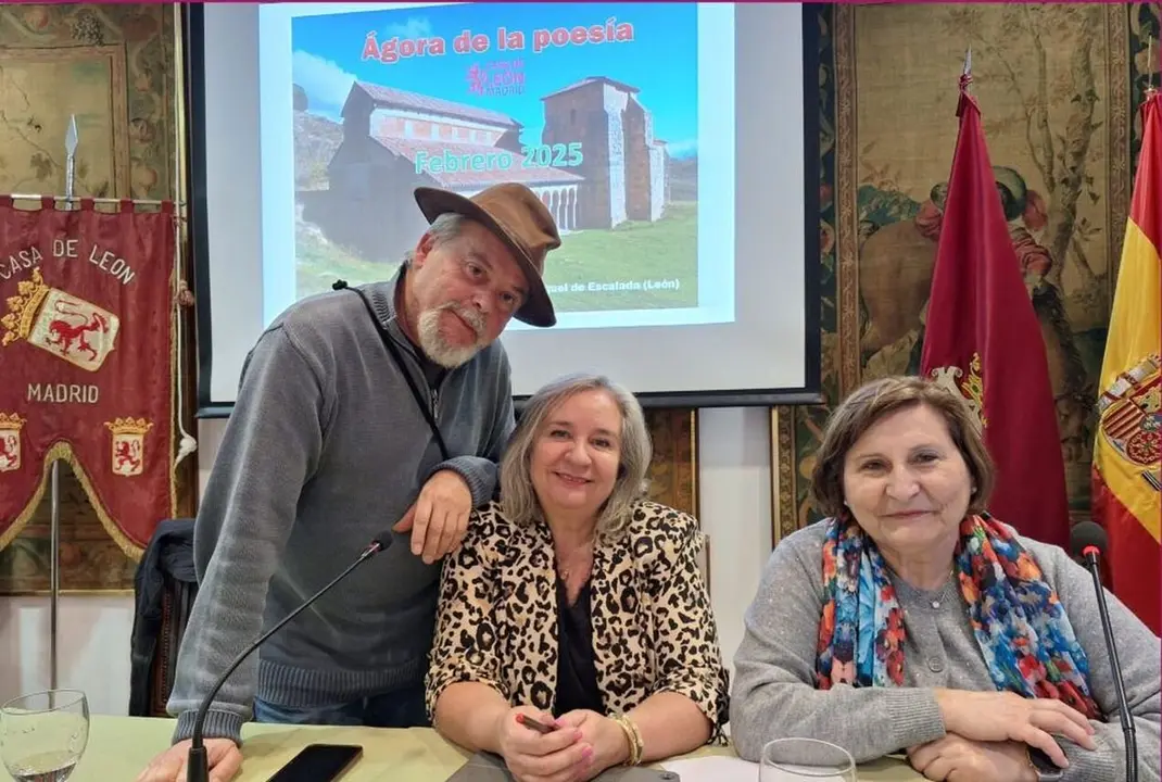 La Casa de León en Madrid acoge la XXIV edición del Ágora de la poesía.