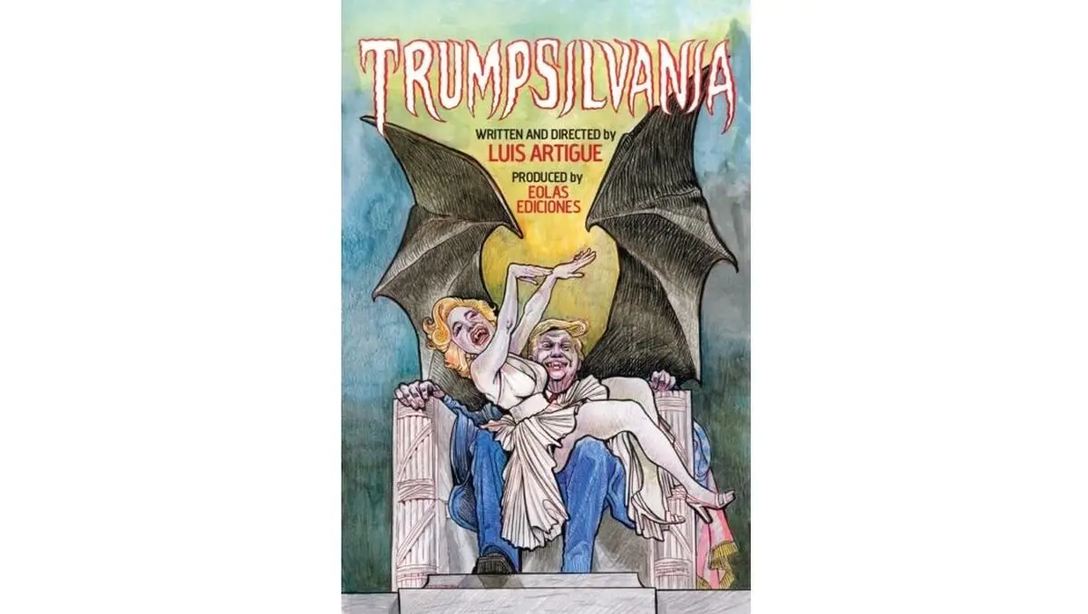 Portada completa de 'Trumpsilvania' de Luis Artigue.