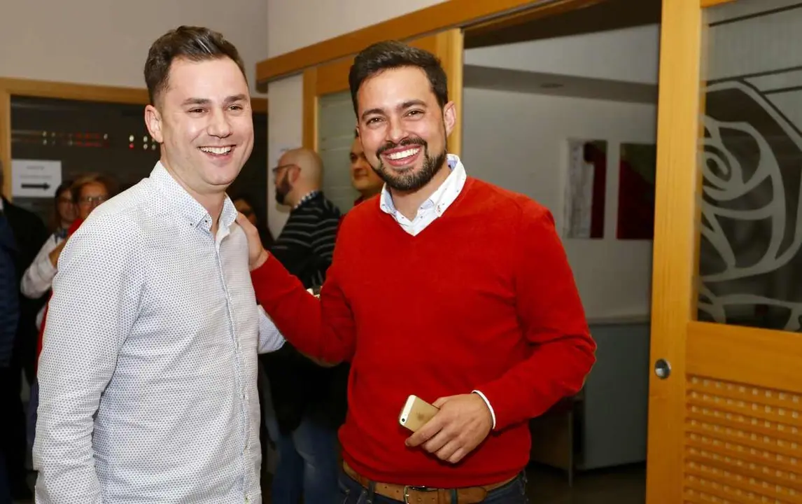 Cendón y Diego Moreno, durante las últimas primarias vividas entre ambos. Foto: Campillo