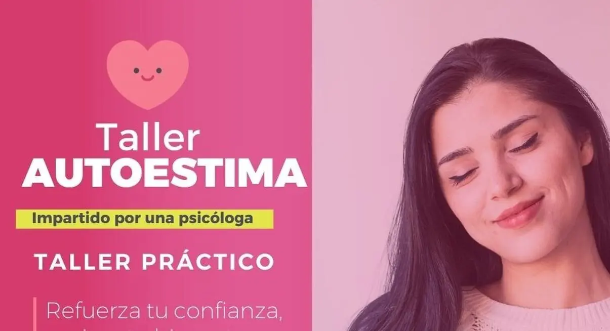 Cartel del taller de autoestima de la La Asociación de Mujeres Progresistas Bercianas.