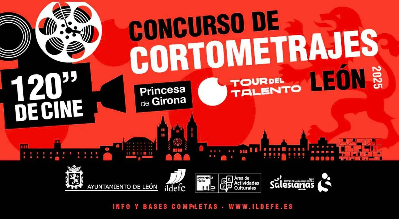 Imagen del cartel promocional del Curso de Cortometrajes.