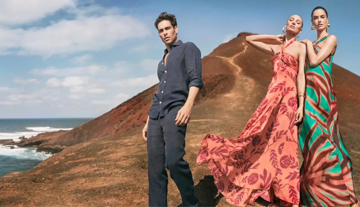 El Corte Inglés presenta su nueva campaña de primavera con Alessandra Ambrosio, Candice Swanepoel y Jon Kortajarena.