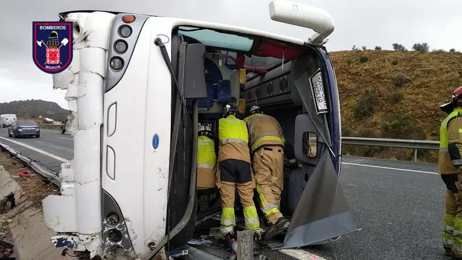 Imagen del lugar del accidente.