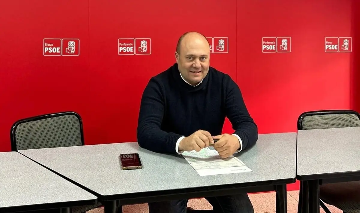 Javier Campos, procurador del PSOE en las Cortes de Castilla y León.