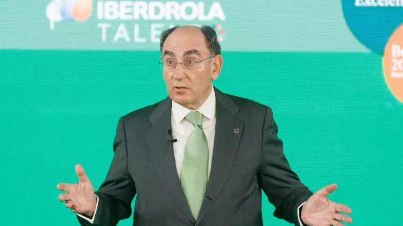 El presidente de Iberdrola, Ignacio Sánchez Galán.