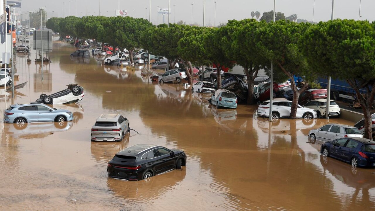 Imagen de los daños ocasionados por el paso de la DANA en la comunidad valenciana.