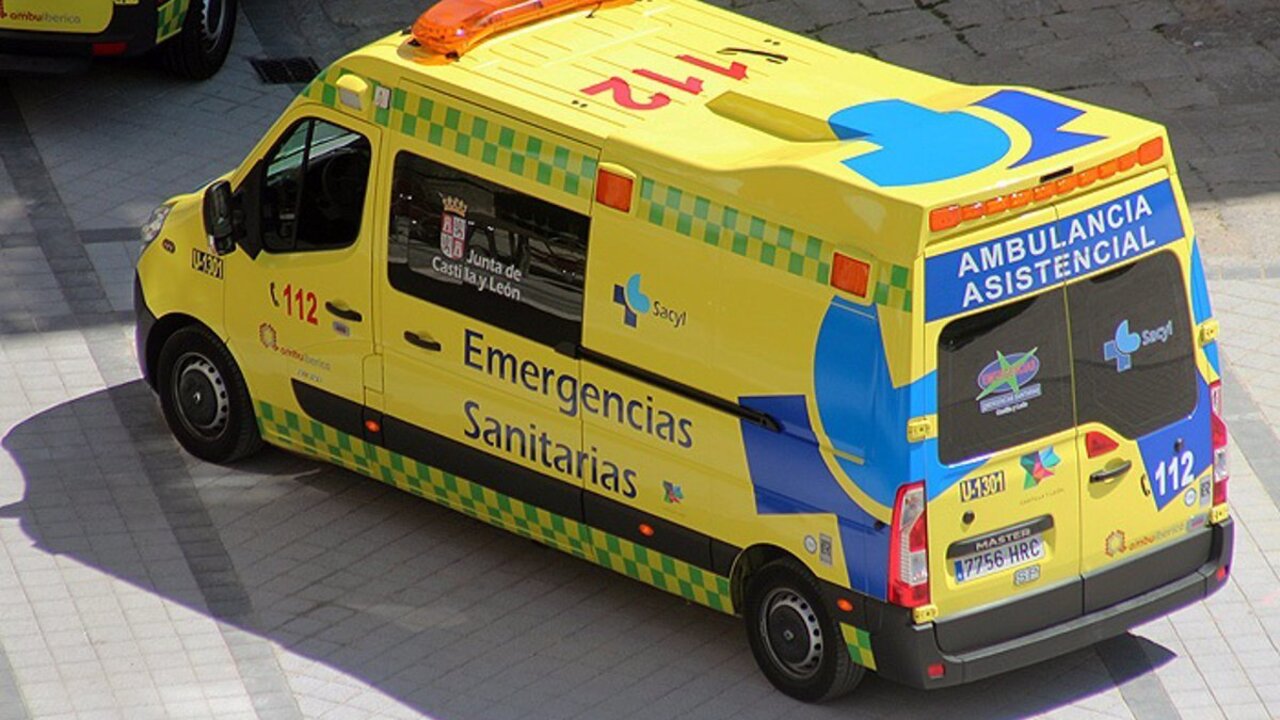 Ambulancia de Emergencias Sacyl.