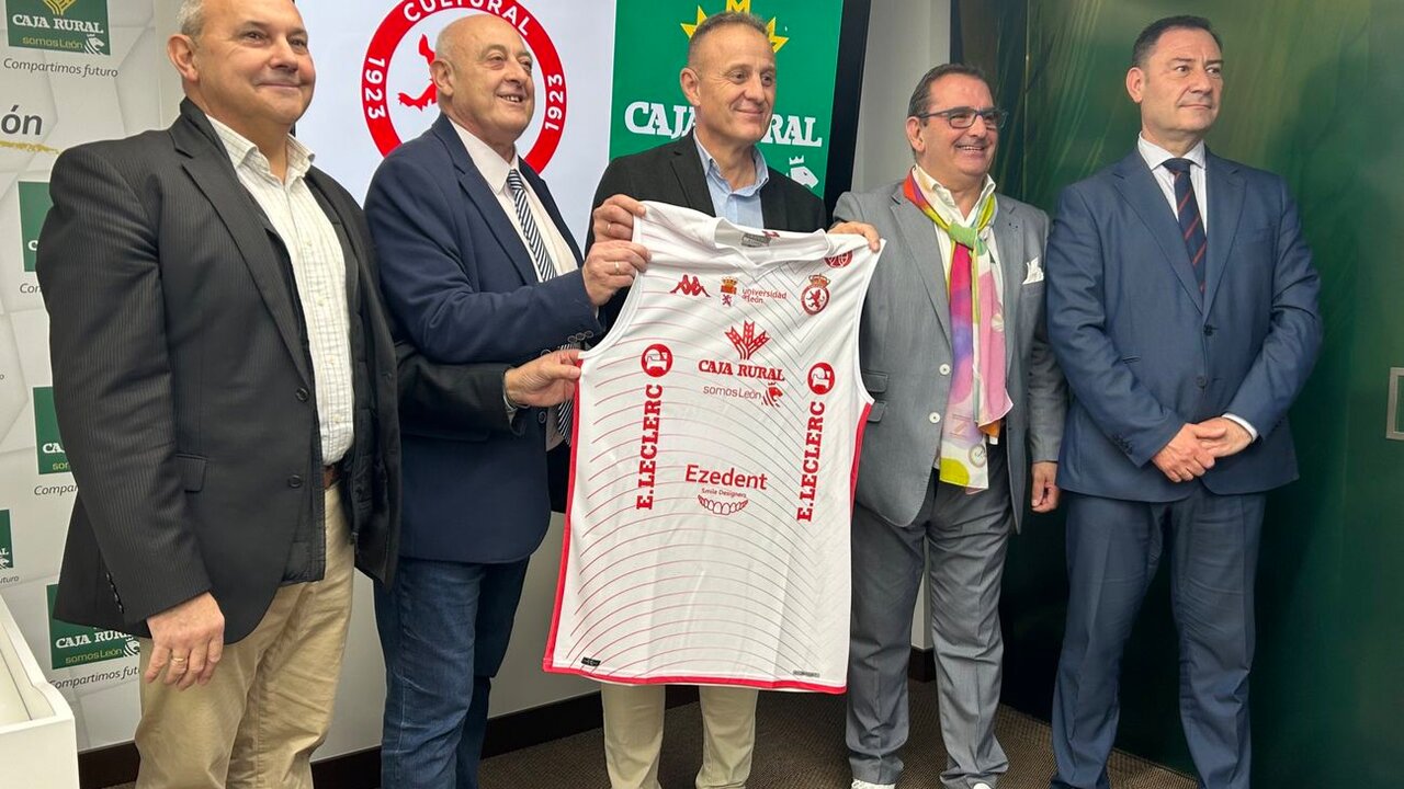 Caja Rural se convierte en el patrocinador principal de la Cultural y Deportiva Leonesa Baloncesto.