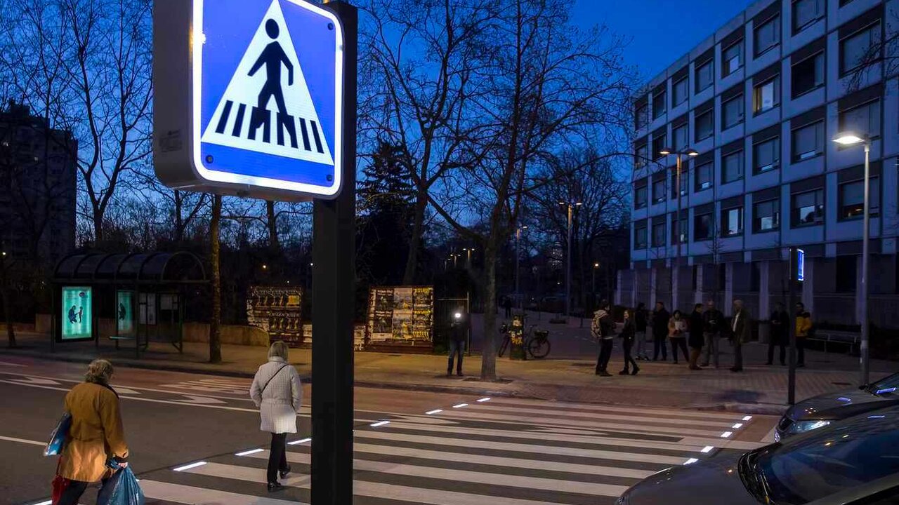 Los pasos de peatones de la ciudad serán renovados en su iluminación.