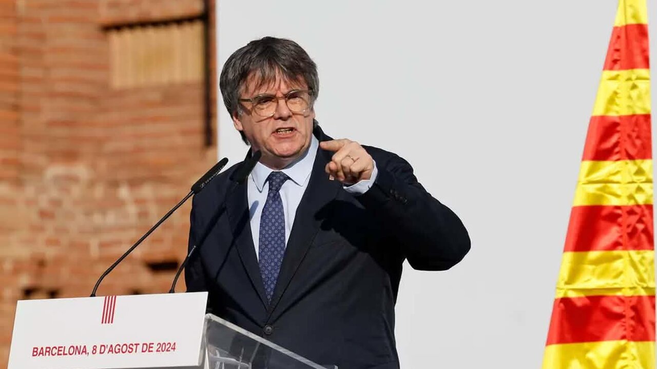 Imagen de archivo del expresidente catalán Carles Puigdemont.