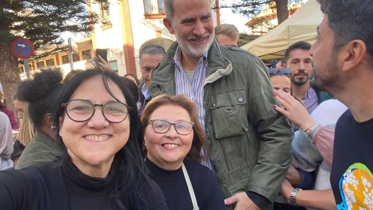 Visita real a la localidad de Catarroja.