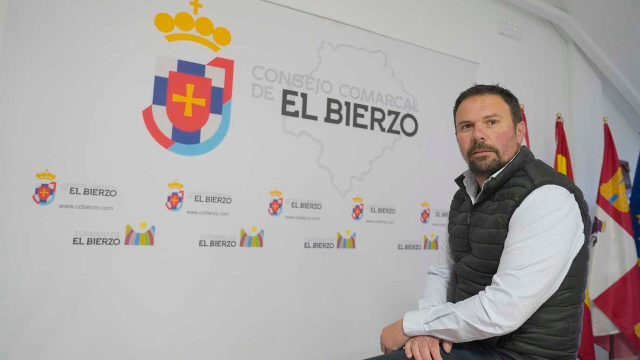 Luis Perales, consejero del Consejo Comarcal del Bierzo encargado del estudio de acotados micológicos para legalizar la recogida y venta de setas en la comarca. Foto: César Sánchez