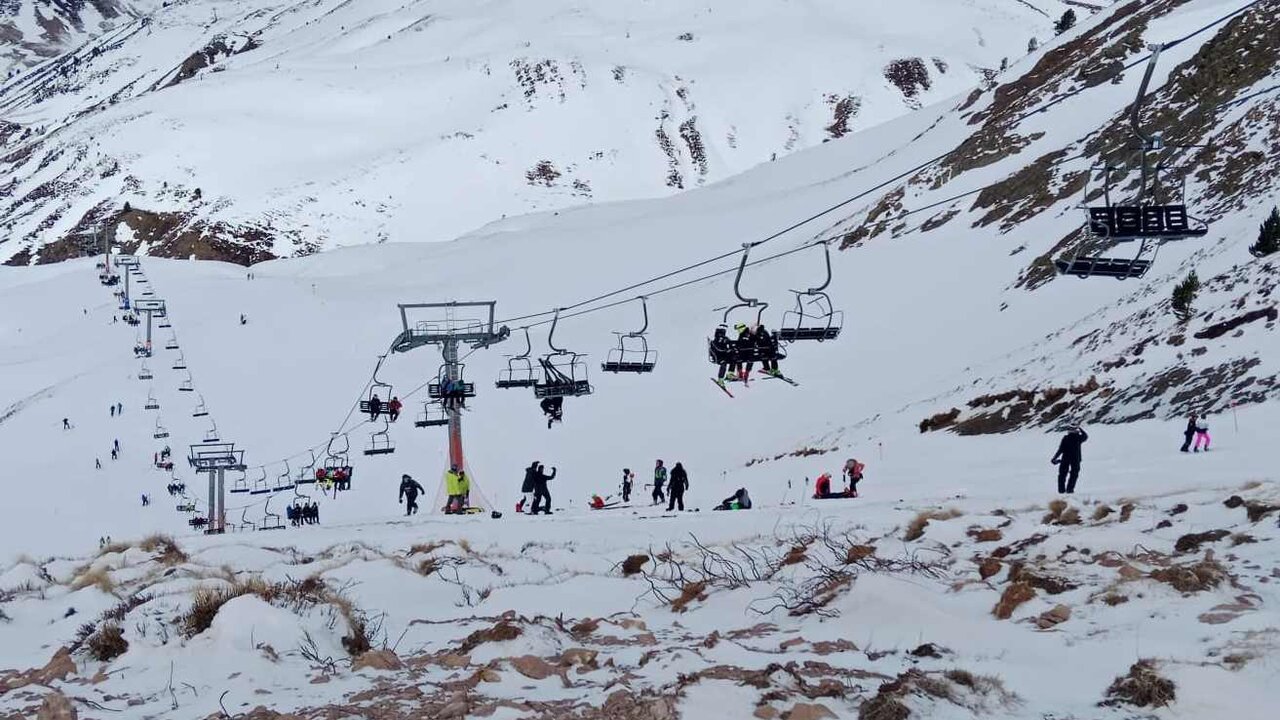 Imagen de la zona en la que ha tenido lugar el accidente.