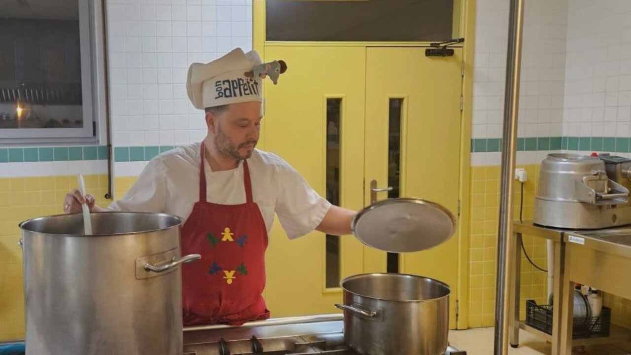 Fernando Oliver, cocinero.