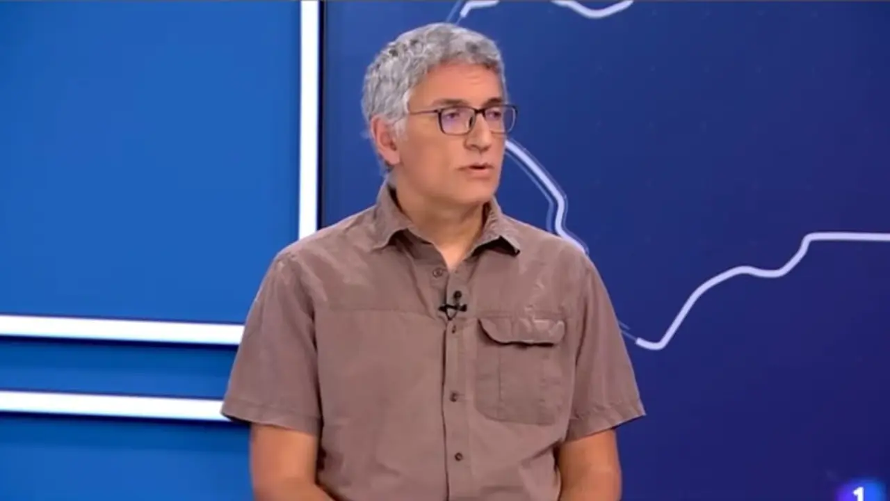 Eloy Revilla, director de la Estación Biológica de Doñana en una entrevista en TVE1.