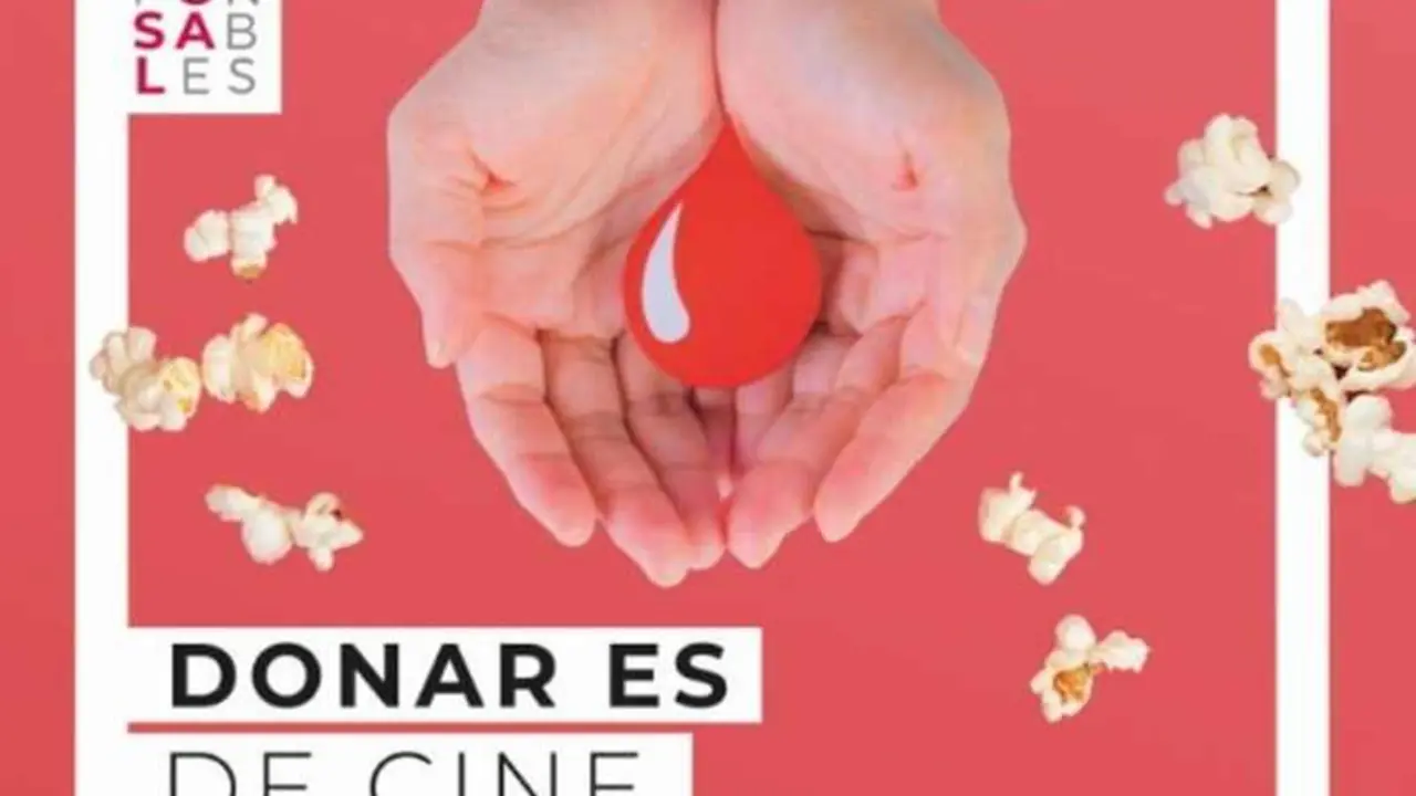 Comienza una nueva edición de la campaña 'Donar es de cine' con el objetivo de incrementar las reservas de sangre.