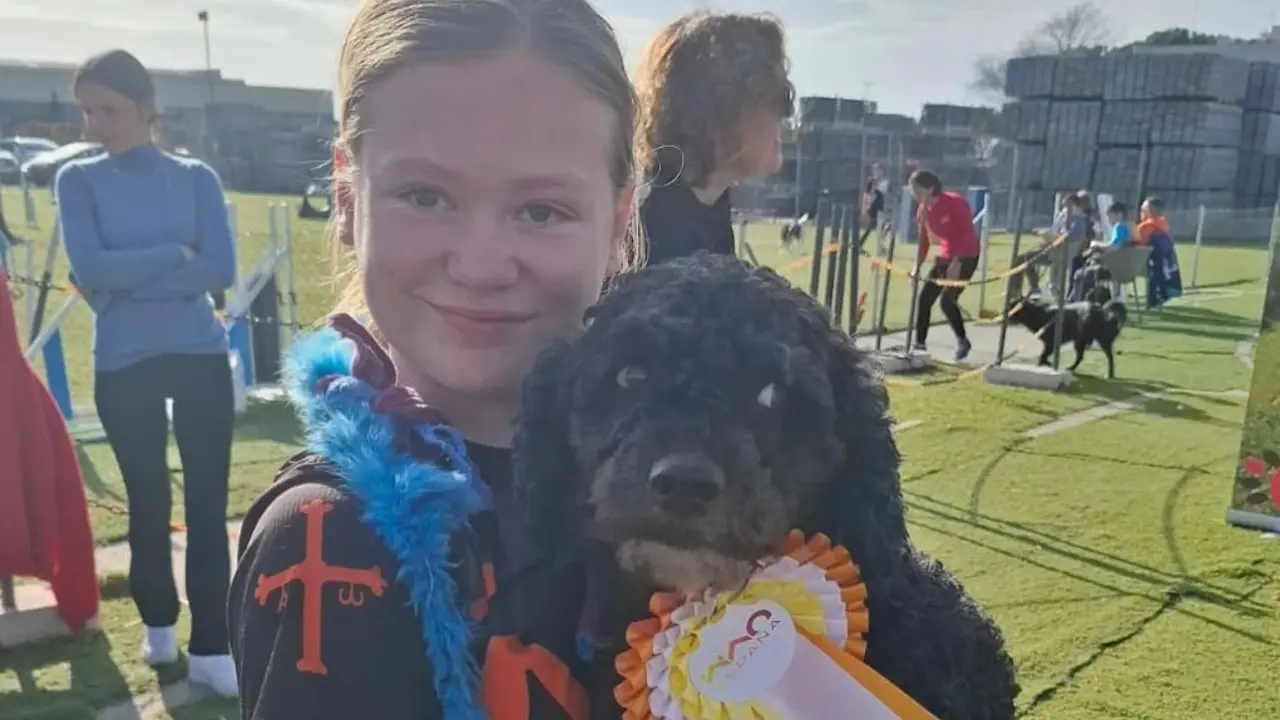 Andrea Antón, del Leonidogs Agility Club, primera española clasificada para el mundial WAO.