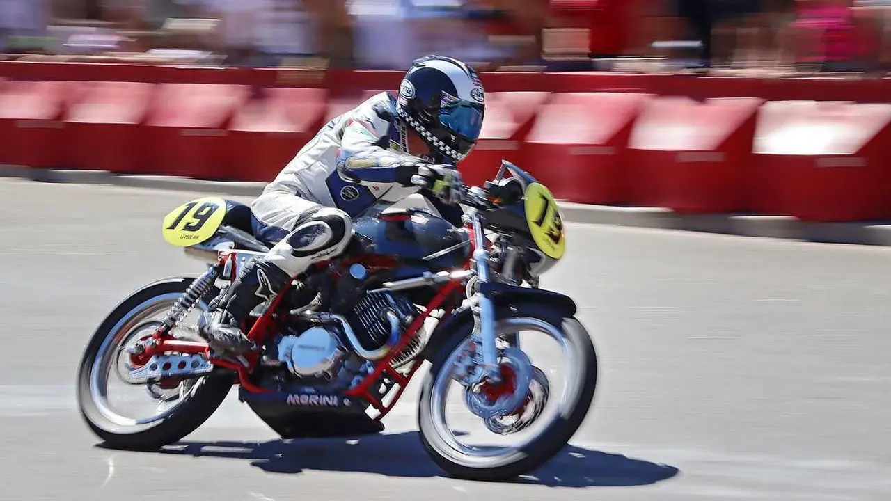 Imagen de un participante en el Gran Premio de La Bañeza. Foto: Peio García